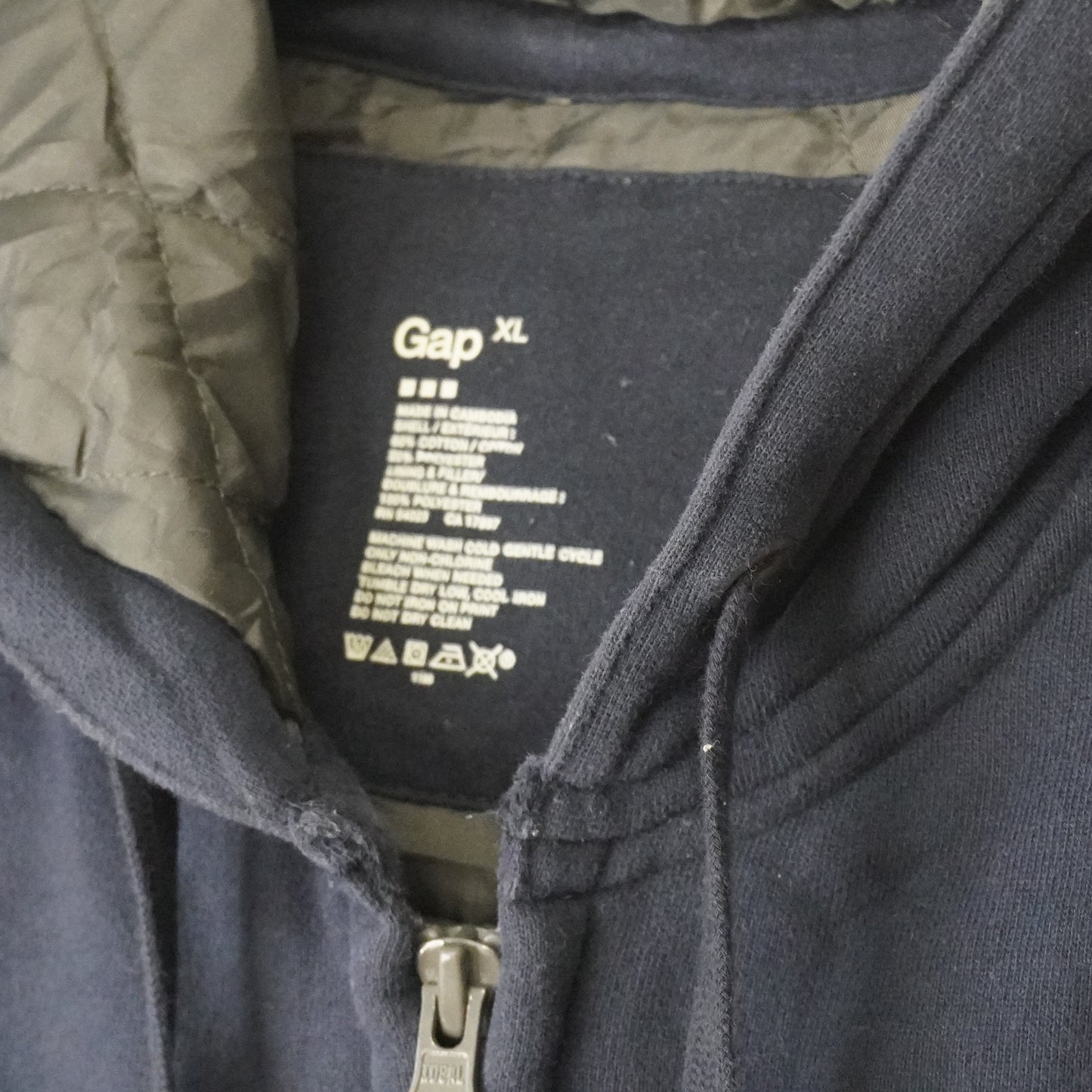 Hoodie bleu marine GAP – taille XL