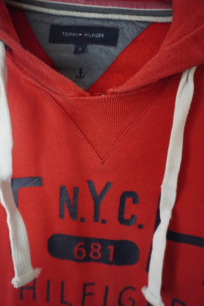 Hoodie rouge Tommy Hilfiger – Taille – S