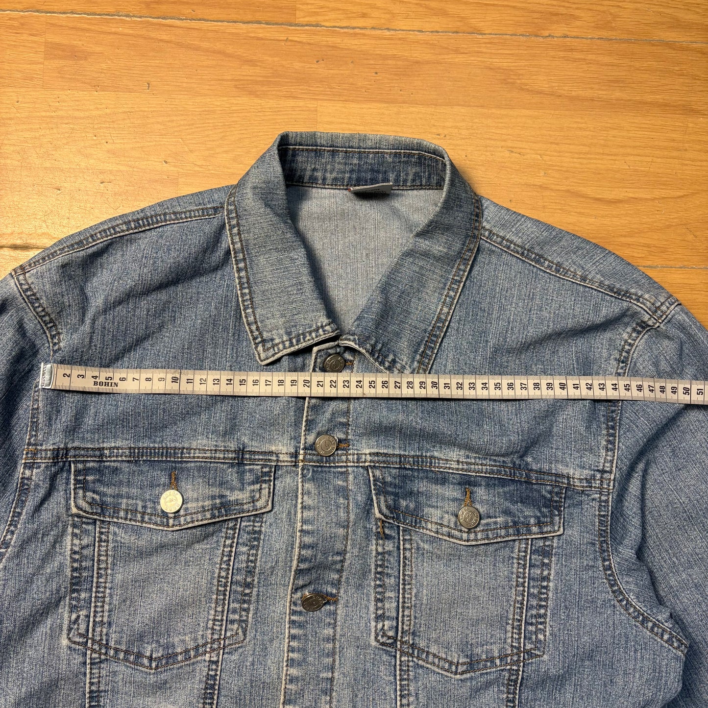 Veste en denim bleu – Taille XL
