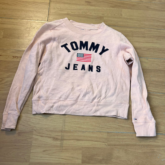 Sweat saumon clair - Tommy Hilfiger - Taille S