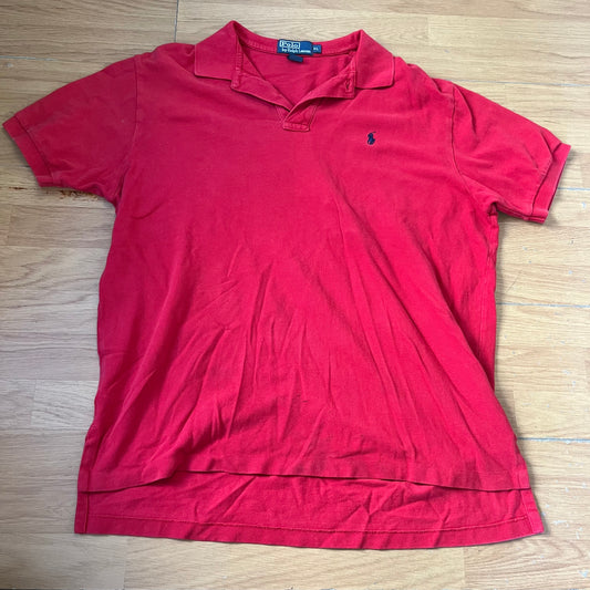 Polo rouge - Ralph Lauren - Taille XL