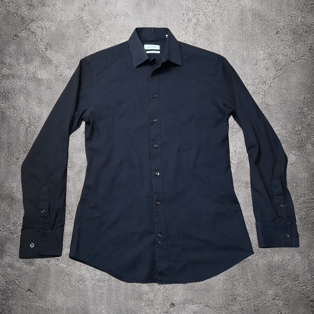 Chemise noire - Calvin Klein - Taille 32/33 (femme)