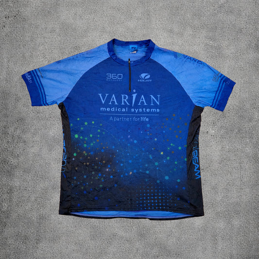 Maillot cycliste bleu - Volea - Taille 3XL