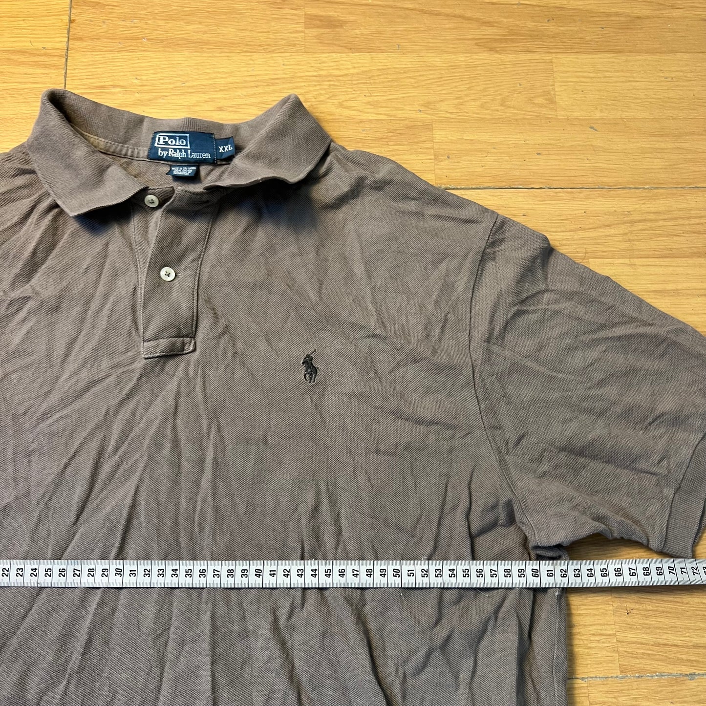 Polo marron - Ralph Lauren - Taille XXL