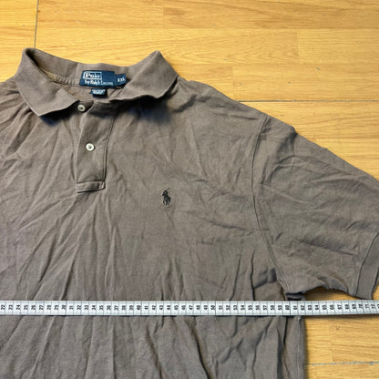 Polo marron - Ralph Lauren - Taille XXL