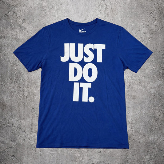T-shirt bleu Just Do It - Nike - Taille M