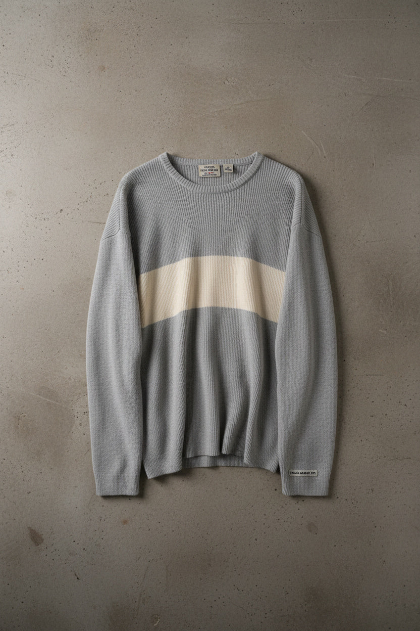 Pull gris clair Ralph Lauren – by Zainab