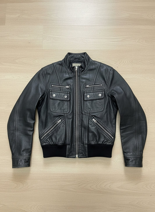 Blouson En Cuir - by BÉATRICE