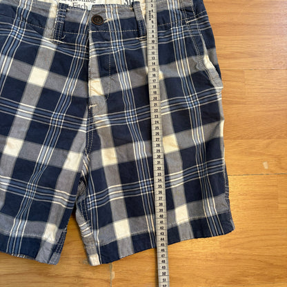 Short à carreaux bleu - Abercrombie & Fitch - Taille w30