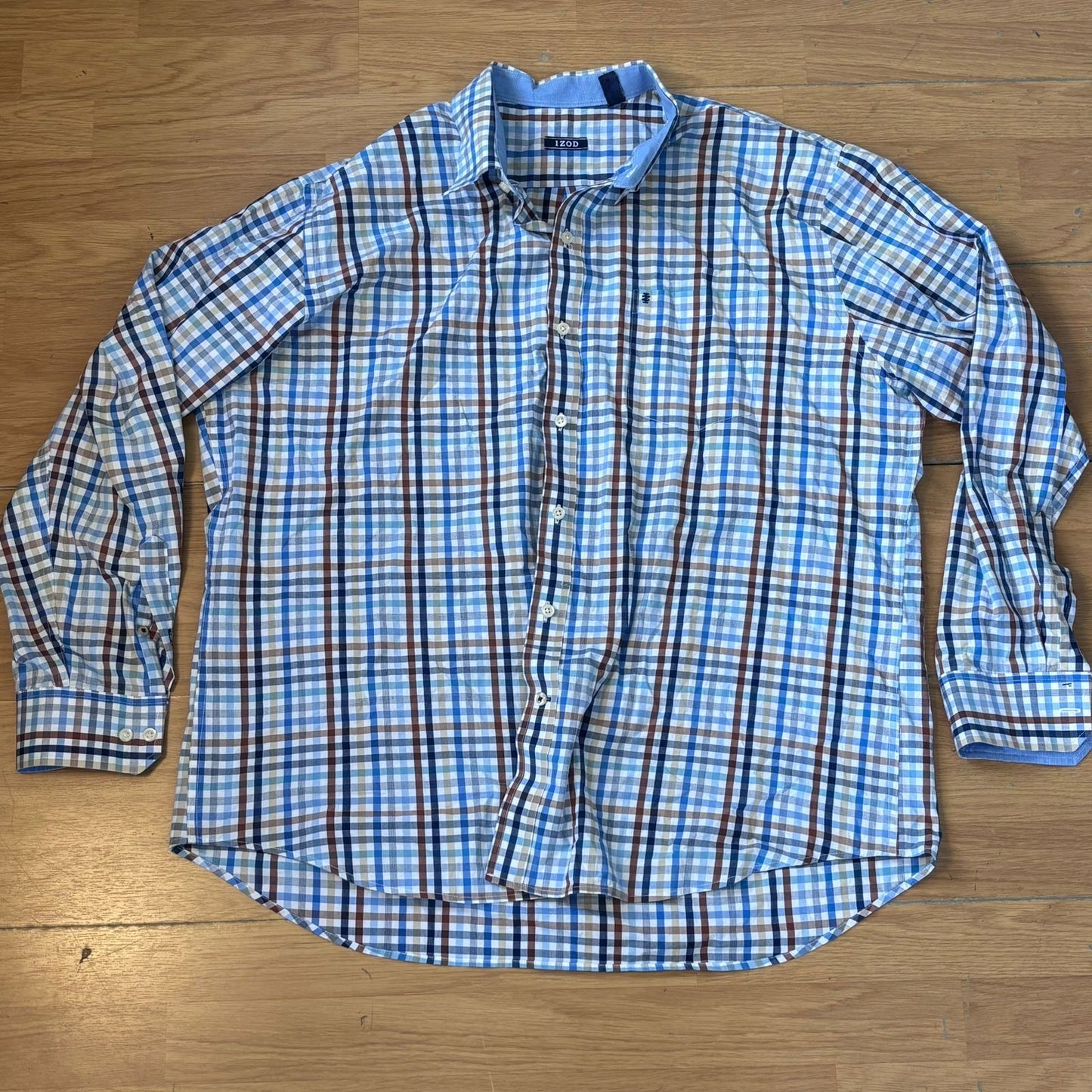 Chemise à carreaux Izod – Taille XXL