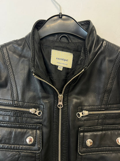 Blouson En Cuir - by BÉATRICE