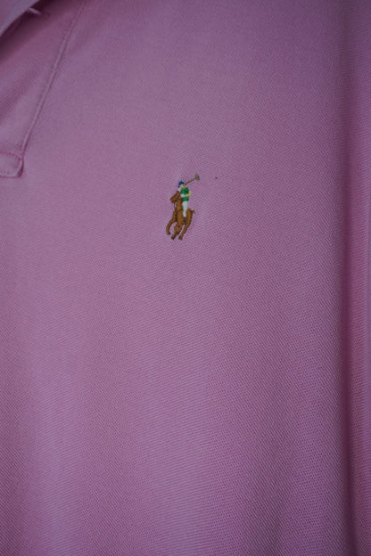 Polo rose clair Ralph Lauren – Taille – M