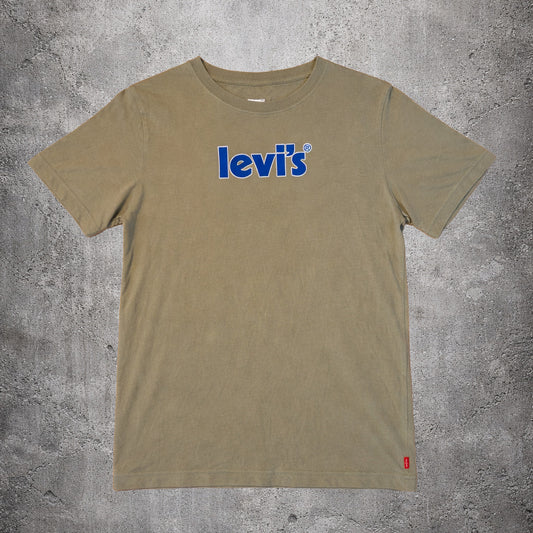 T-shirt kaki vintage - Levi’s - Taille 14 ans
