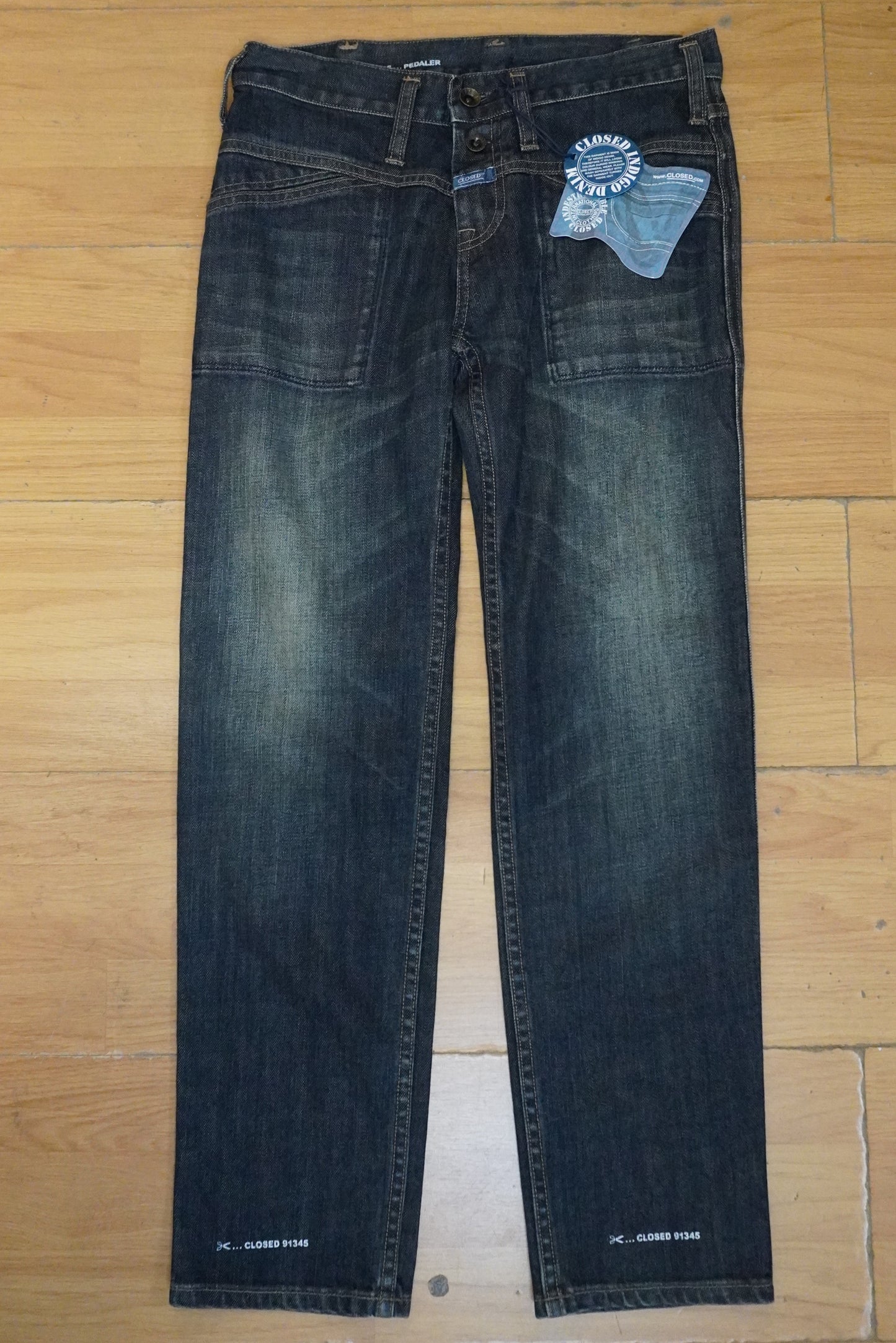 Jeans Bleu Foncé - by BÉATRICE