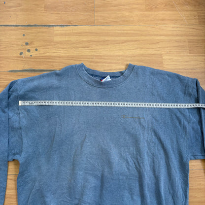 Sweatshirt crewneck bleu - Champion - Taille XL