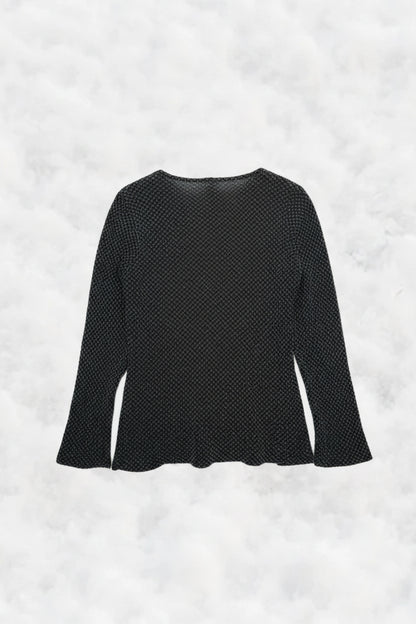 Midnight Spark Mesh Top – by MANDY CHERIE