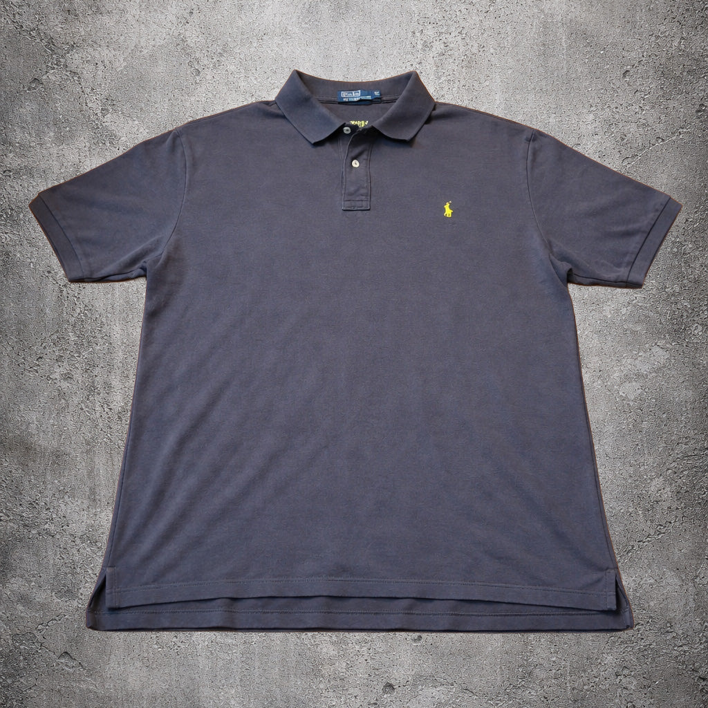 Polo gris - Ralph Lauren - Taille XL Tall
