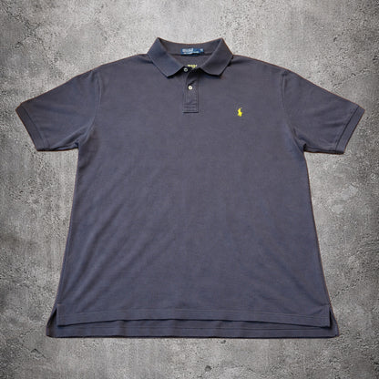 Polo gris - Ralph Lauren - Taille XL Tall