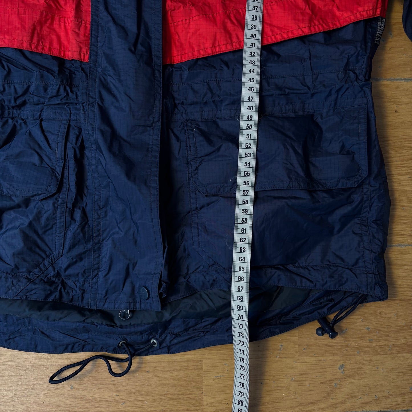 Manteau impermeable bleu et rouge - Helly Hansen - Taille S