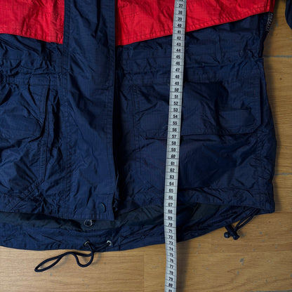 Manteau impermeable bleu et rouge - Helly Hansen - Taille S
