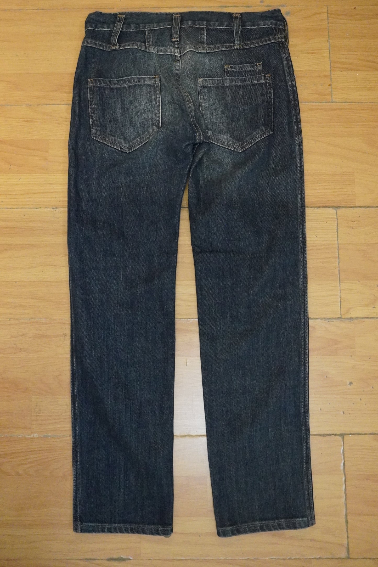 Jeans Bleu Foncé - by BÉATRICE