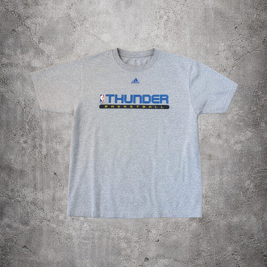 T-shirt gris NBA - Adidas - Taille L