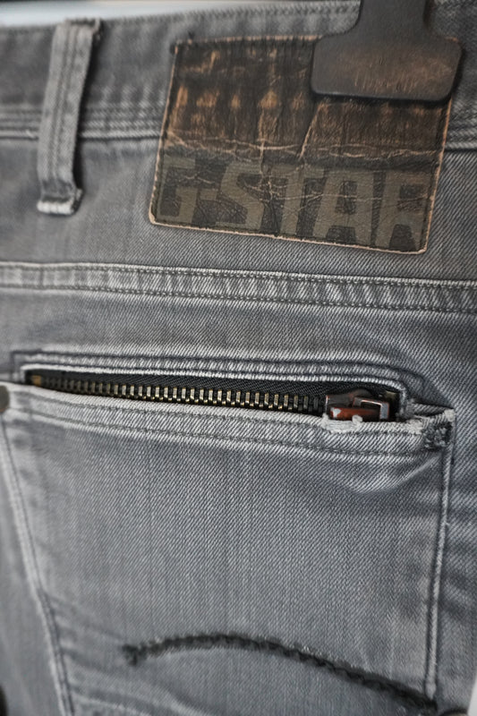 Jean gris coupe droite – BY PRMEC