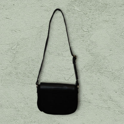 Sac Épaule en Cuir Noir à Rabat – by YANNIS KINGSTON