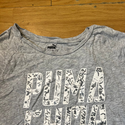 T-shirt gris - Puma (femme) - Taille M