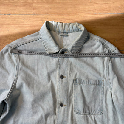 Veste en denim bleu clair - Zara taille L