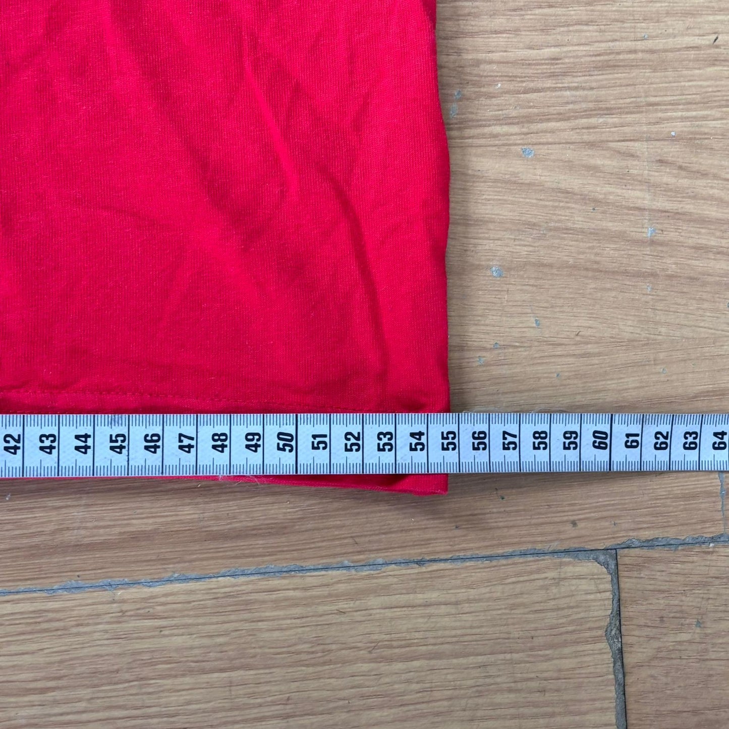 T-shirt Adidas – Taille L (coton, rouge)