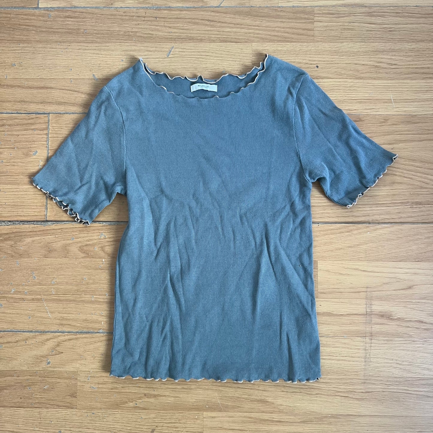 Top femme bleu-gris - Pou Dou Dou - Taille M by SARLOTTE