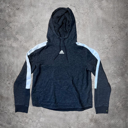 Sweat à capuche gris foncé - Adidas - Taille M