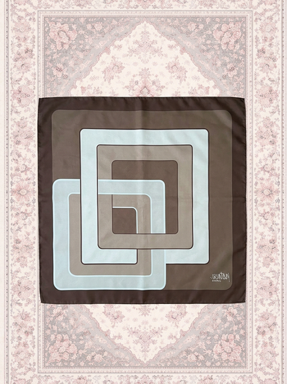 Foulard marron clair – By Iasmine