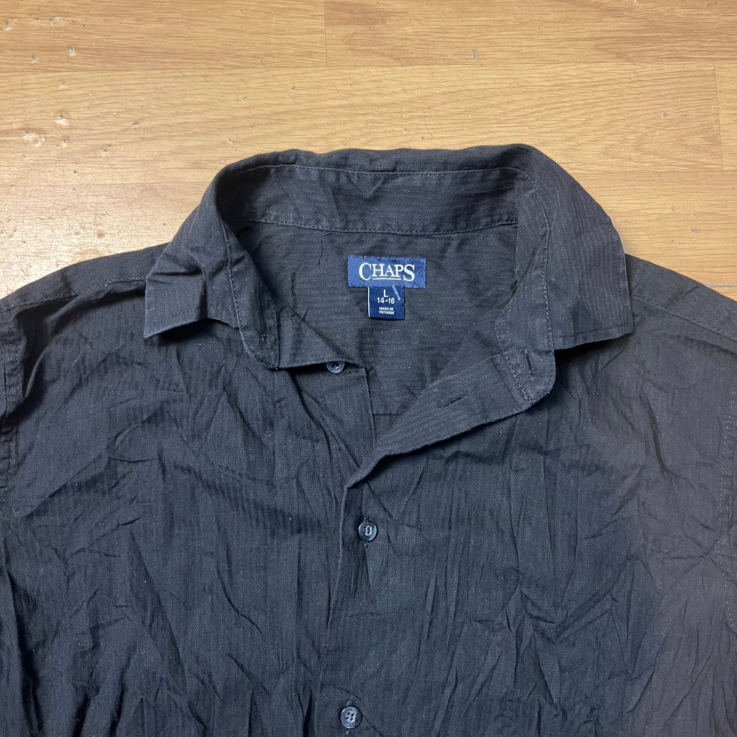 Chemise noire - Chaps - Taille L
