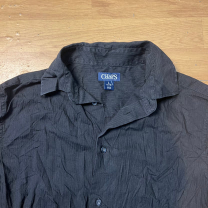 Chemise noire - Chaps - Taille L