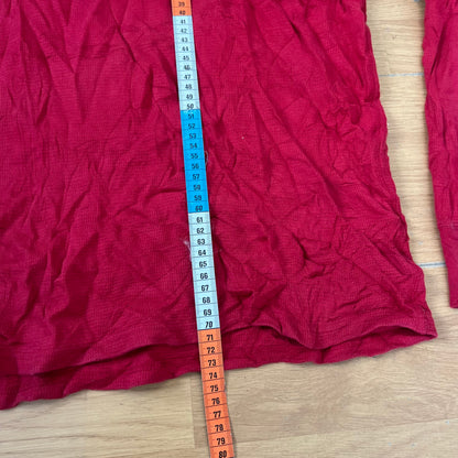 T-shirt manches longues rouge - Ralph Lauren - Taille 2XL