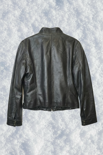 Minimal Black Biker - Noir - Taille S