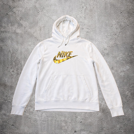 Sweat à capuche blanc - Nike - Taille S
