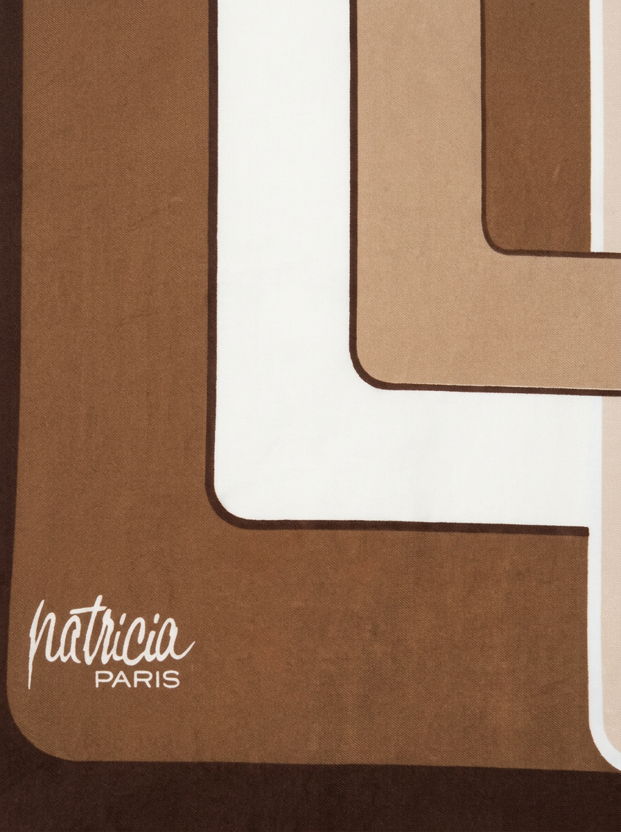 Foulard marron clair – By Iasmine