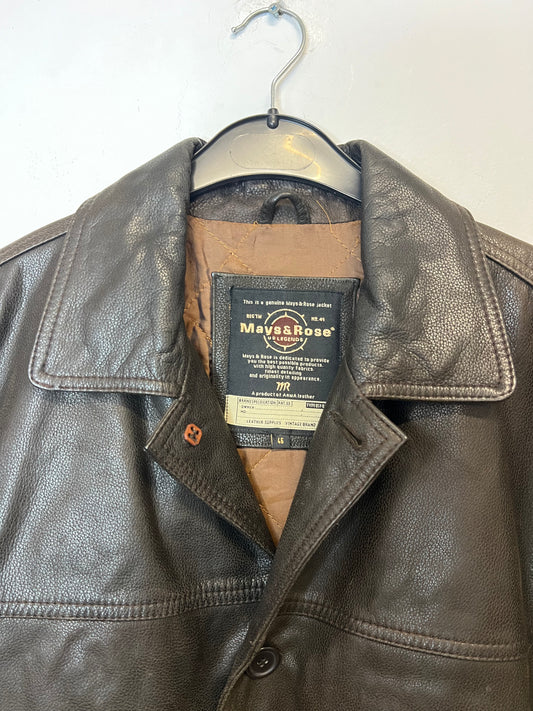 Manteau En Cuir - by BÉATRICE