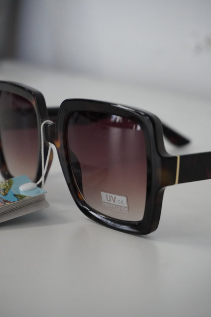 Lunettes Noir - Verres Marron Dégradé - By CHRIS