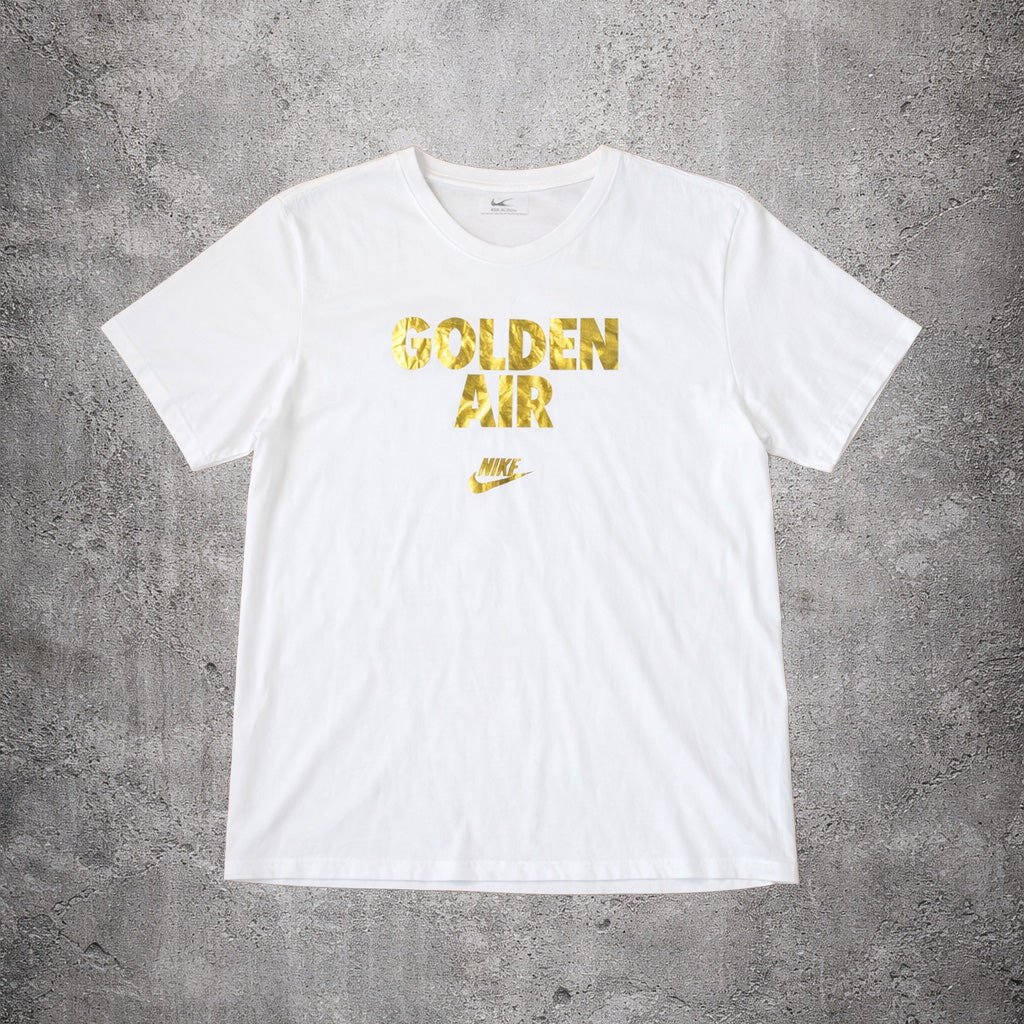 T-shirt blanc Golden Air - Nike - Taille XL
