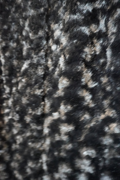 Black Velvet Cropped Fur Jacket – by MANDY CHERIE