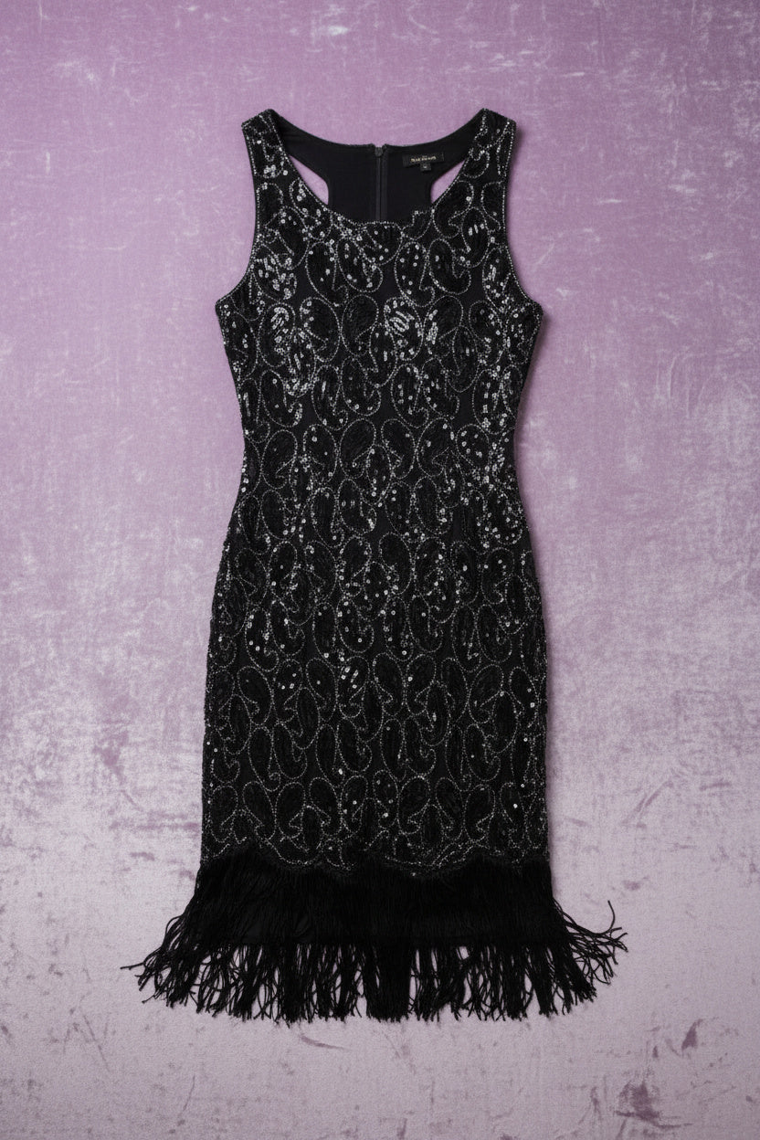 Robe De Soirée À Sequins - by SASSCARELLA