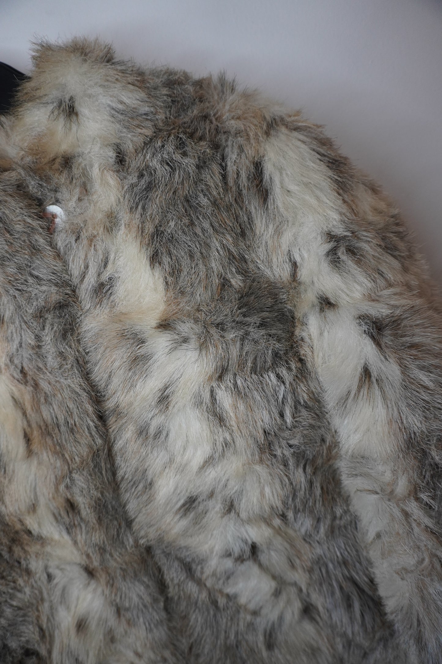Manteau Fausse Fourrure - by PLAN.BEE - Taille : S