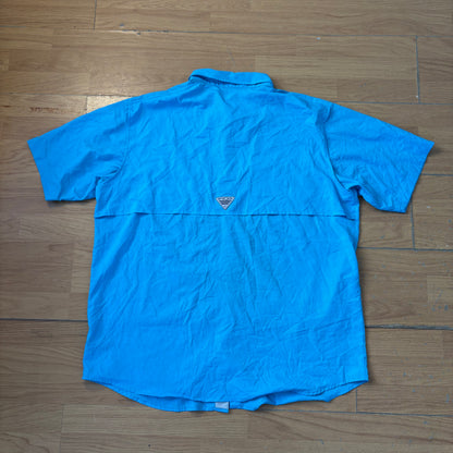 Chemise manches courtes bleu - Columbia - Taille XL