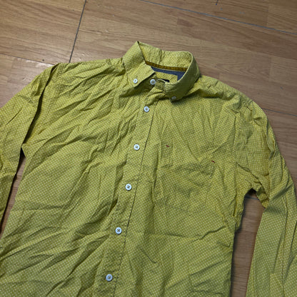 Chemise jaune moutarde - Candry Fantasy - Taille M