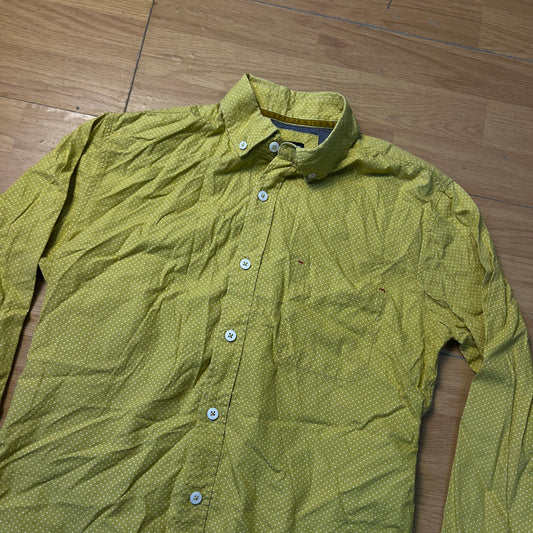 Chemise jaune moutarde - Candry Fantasy - Taille M