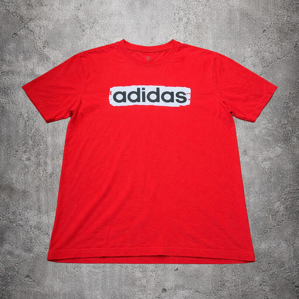 T-shirt orange foncé - Adidas - Taille XL